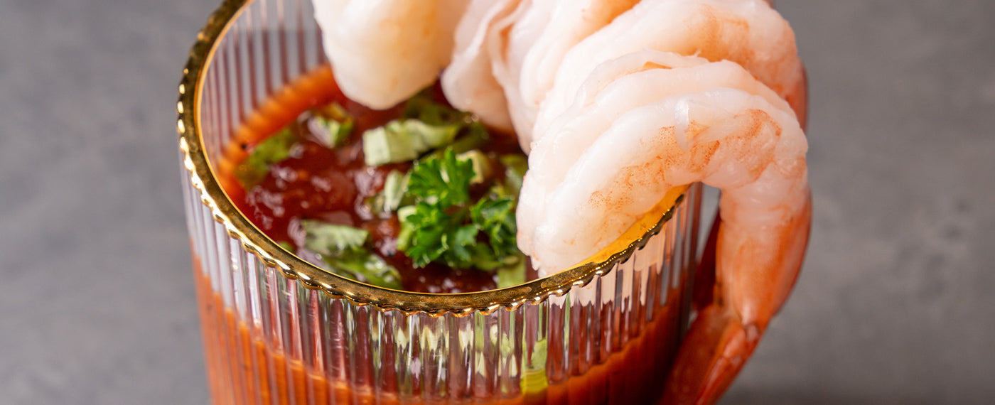 Black Pearl Shrimp Cocktail
