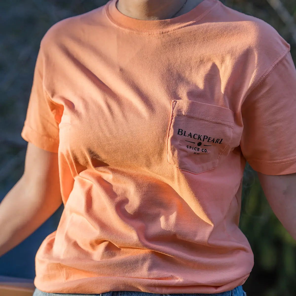 T-shirt haut standard James Perse orange corail col rond coton modal T-shirt haut standard James Perse orange corail col rond coton modal